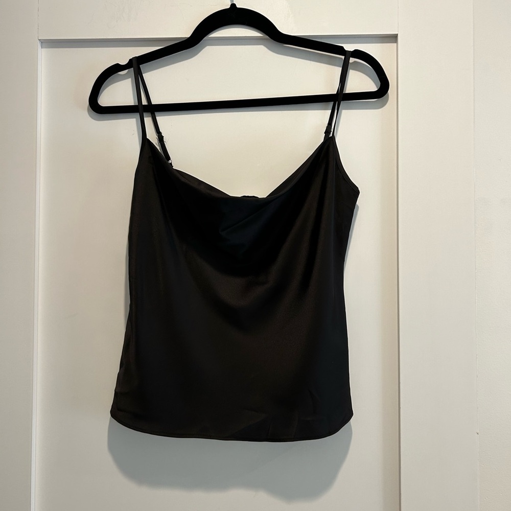 *BRAND NEW* Stradivarius Cowl Neck Silk Top